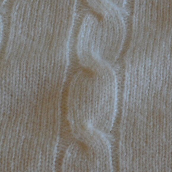 Alan Flusser Cable Knit Cashmere Crewneck Sweater XXL - Picture 3 of 3